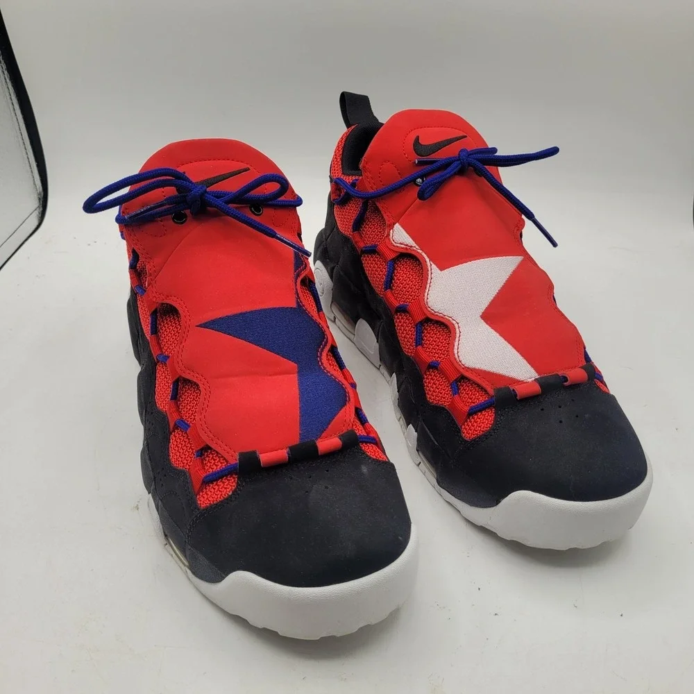Size 11 Nike Air More Money Lone Star State BV2521 001 Mens Shoes Sneakers Texas